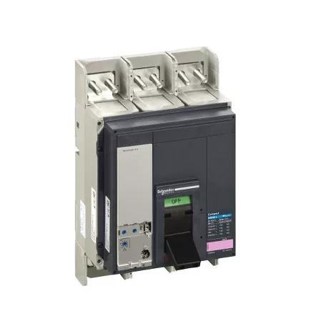 Schneider 33468 NS 800 L 3P fix kézi vezérlésű készülék mellső csatlakozás Micrologic 2.1