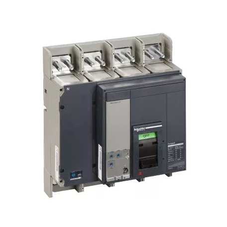 Schneider 33469 NS 800 N 4P fix kézi vezérlésű készülék mellső csatlakozás Micrologic 2.1