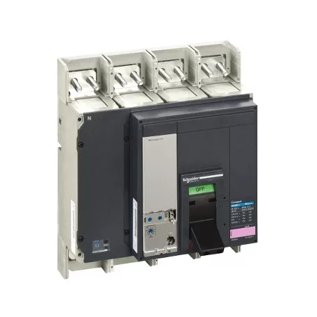 Schneider 33471 NS 800 L 4P fix kézi vezérlésű készülék mellső csatlakozás Micrologic 2.1