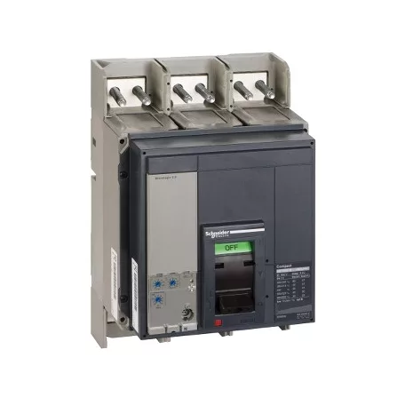 Schneider 33482 NS 1600 N 3P fix kézi vezérlésű készülék mellső csatlakozás Micrologic 2.1