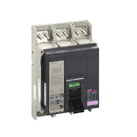 Schneider 33553 NS 800 H 3P fix kézi vezérlésű készülék mellső csatlakozás Micrologic 5.1