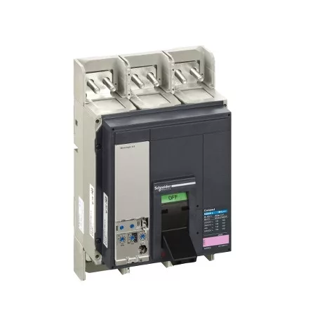 Schneider 33554 NS 800 L 3P fix kézi vezérlésű készülék mellső csatlakozás Micrologic 5.1