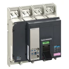   Schneider 33557 NS 800 L 4P fix kézi vezérlésű készülék mellső csatlakozás Micrologic 5.1