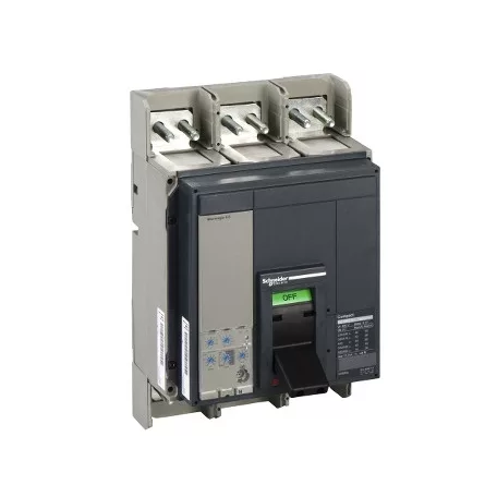 Schneider 33558 NS 1000 N 3P fix kézi vezérlésű készülék mellső csatlakozás Micrologic 5.1