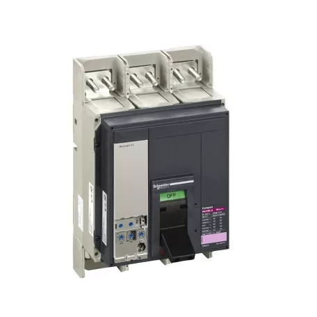 Schneider 33559 NS 1000 H 3P fix kézi vezérlésű készülék mellső csatlakozás Micrologic 5.1