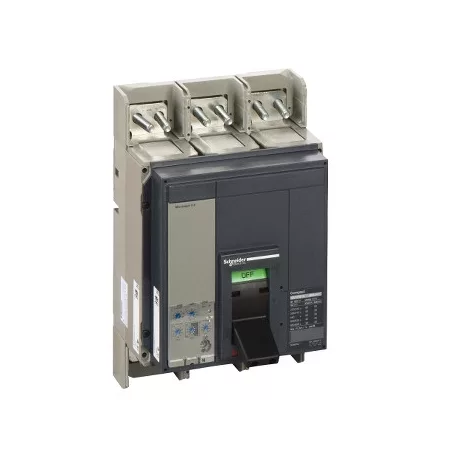 Schneider 33564 NS 1250 N 3P fix kézi vezérlésű készülék mellső csatlakozás Micrologic 5.1