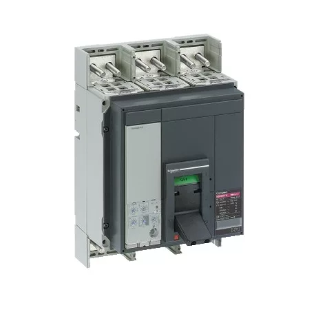 Schneider 33569 NS 1600 H 3P fix kézi vezérlésű készülék mellső csatlakozás Micrologic 5.1