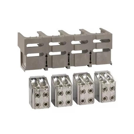 Schneider 33641 Csupasz kábel csatlakozó mellső csatlakozás 4P