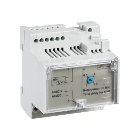 Schneider 33681 Késleltető egys.MN áll.100/130 V AC/DC