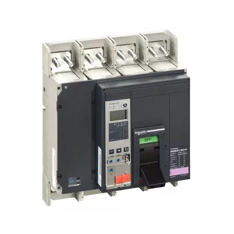 Schneider 34410 NS 1000 N 4P fix kézi vezérlésű készülék mellső csatlakozás Micrologic 2.0E