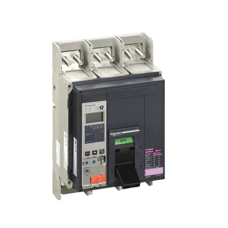 Schneider 34417 NS 1600 H 3P fix kézi vezérlésű készülék mellső csatlakozás Micrologic 2.0E