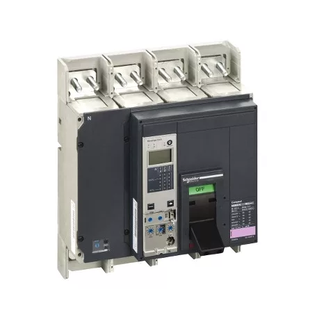 Schneider 34426 NS 800 N 4P fix kézi vezérlésű készülék mellső csatlakozás Micrologic 5.0E