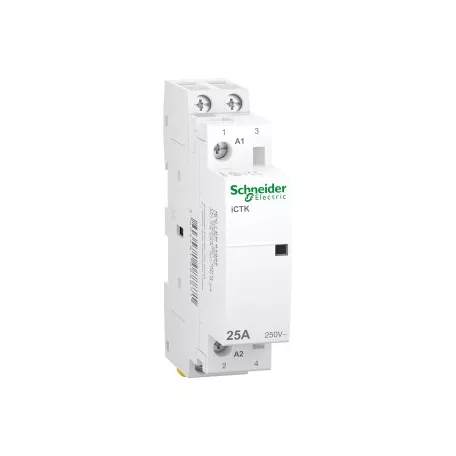 Schneider A9C40225 ACTI9 iCTK kontaktor, 25A, 2NO, 250VAC