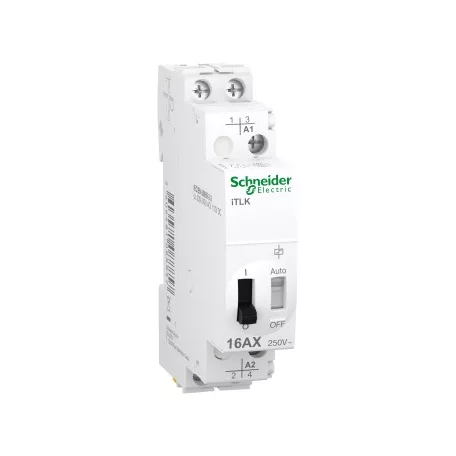 Schneider A9C45216 ACTI9 iTLK impulzusrelé, 16A, 2NO, 230VAC