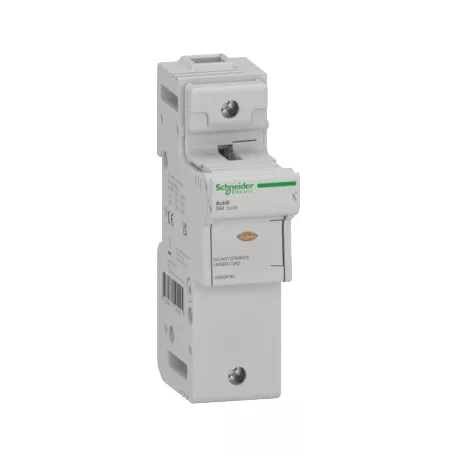 Schneider A9GSB192 ACTI9 SBI Olvadóbiztosítós szakaszoló, 1P, 22x58mm, 660V-80A, 500V-100A