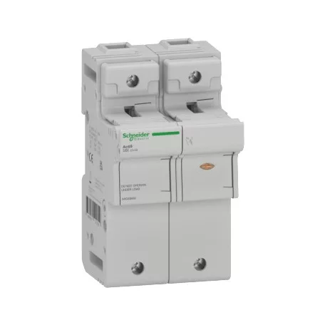 Schneider A9GSB692 ACTI9 SBI Olvadóbiztosítós szakaszoló, 1P+N, 22x58mm, 660V-80A, 500V-100A