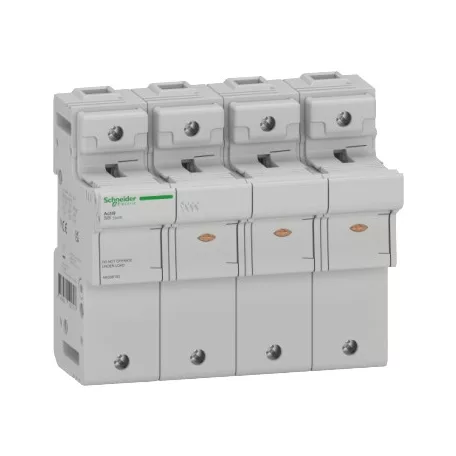 Schneider A9GSB792 ACTI9 SBI Olvadóbiztosítós szakaszoló, 3P+N, 22x58mm, 660V-80A, 500V-100A