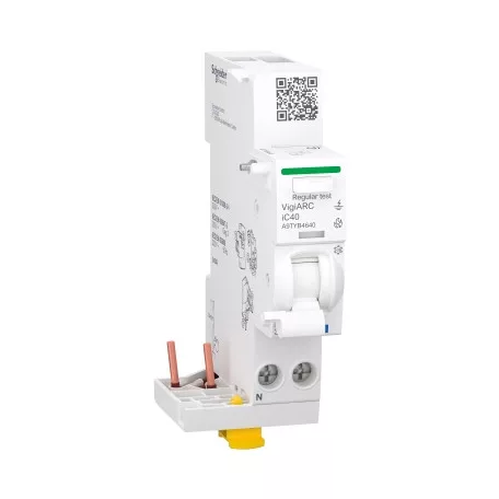 Schneider A9TYB4640 ACTI9 iC40 VigiARC kioldó, A-SI osztály, 1P-N, 40A, 30mA