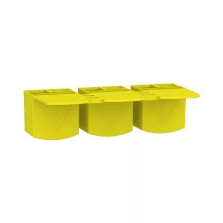 Schneider A9X21096 ACTI9 Takarósapka gyűjtősínhez, 3P (12db)