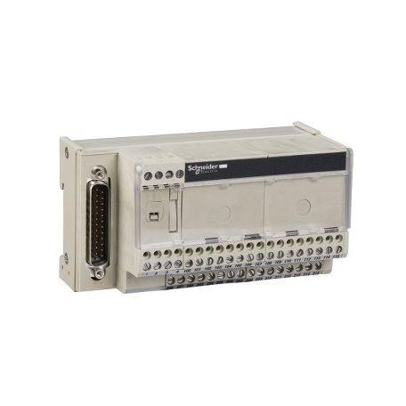 Schneider ABE7CPA03 Modicon ABE7 elosztóblokk, 8 csatornás, analóg Quantum/Premium/X80 I/O kártyákhoz, SUB-D25