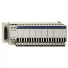   Schneider ABE7CPA31 Modicon ABE7 elosztóblokk, 8 csatornás, leválasztott, analóg Quantum/Premium/X80 I/O kártyákhoz, SUB-D25