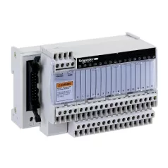   Schneider ABE7H16R23 Modicon ABE7 elosztóblokk, univerzális, HE10, 16I type2 digitális csatorna, 2 sorkapocs/csatorna, LED visszajelzés