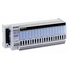   Schneider ABE7P16F312 Modicon ABE7 elosztóblokk, SSR relés, 16be digitális csatorna, 2 sorkapocs/csatorna, relé nélkül, PLC leválasztás