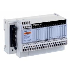   Schneider ABE7R16S111 Modicon ABE7 elosztóblokk, fix 1NO EMR relés, 2A, 16ki digitális csatorna