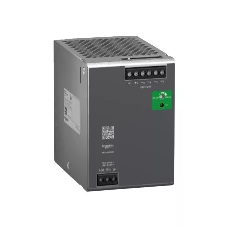 Schneider ABLS1A24200 Modicon Optimized tápegység, DIN sínre szerelhető, 1f, 24 VDC, 20 A, 480 W