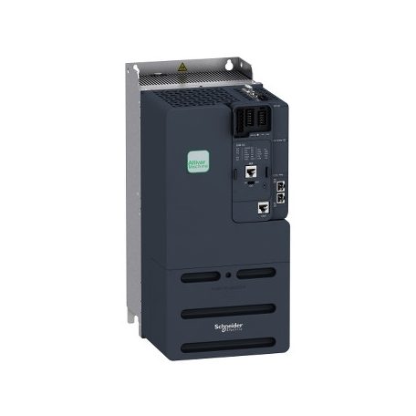 Schneider ATV340D11N4EAltivar Machine ATV340 frekvenciaváltó, 11kW, 3f, 400VAC, IP20, Ethernet IP / Modbus TCP (2xRJ45)