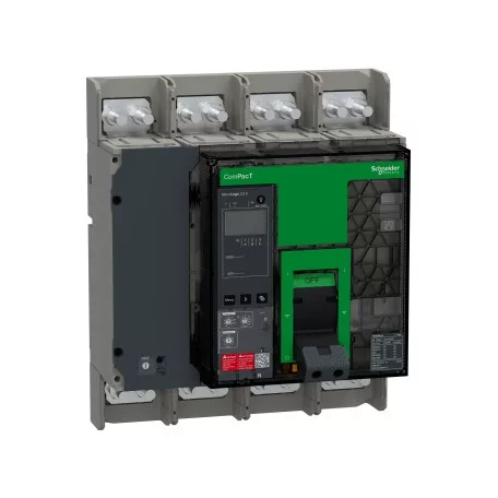 Schneider C063H32EFM NS 630b H 3P fix kézi vezérlésű készülék mellső csatlakozás Micrologic 2.0E