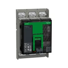   Schneider C080N420FM NS 800 N 4P fix kézi vezérlésű készülék mellső csatlakozás Micrologic 2.1