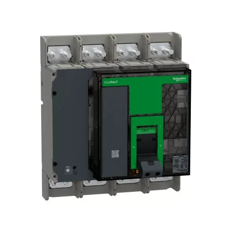 Schneider C080S4NAFM NS 800 NA 4P szakaszolókapcsoló fix készülék, mellső csatlakozás