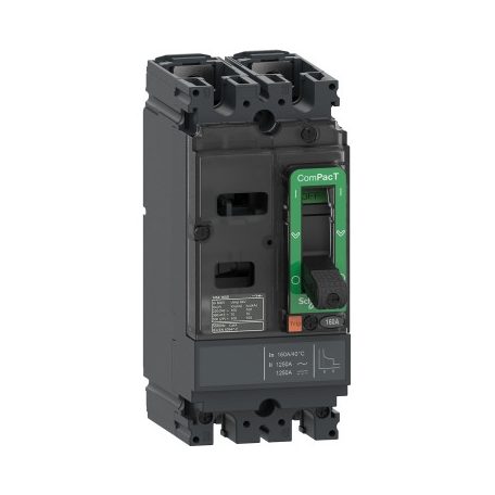 Schneider C10F2TM020 NSX100F 18kA AC-DC 2P 20A TMD