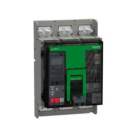 Schneider C160N35EFM NS 1600 N 3P fix kézi vezérlésű készülék mellső csatlakozás Micrologic 5.0E