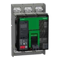   Schneider C160N42EFM NS 1600 N 4P fix kézi vezérlésű készülék mellső csatlakozás Micrologic 2.0E