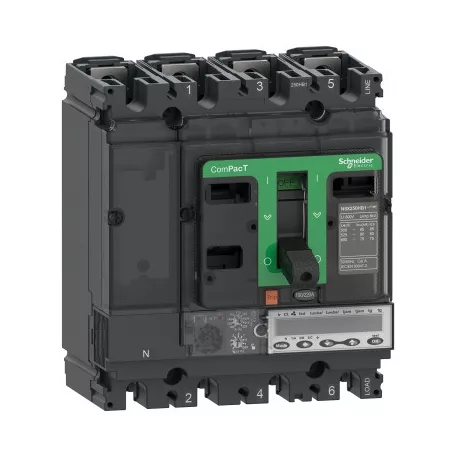 Schneider C25R36M150 NSX250R 200kA AC 3P 150A 6.2EM