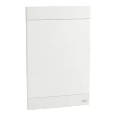  Schneider EZ9EUB312 EASY9 EU Kiselosztó, 36 modul, PE+N sínnel, teli ajtóval, süllyesztett