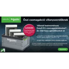   Schneider EZ9EUC Promo EASY9 kf 8-36 modul (6 db) + összehajtható láda 60x40x32 cm (67 l)