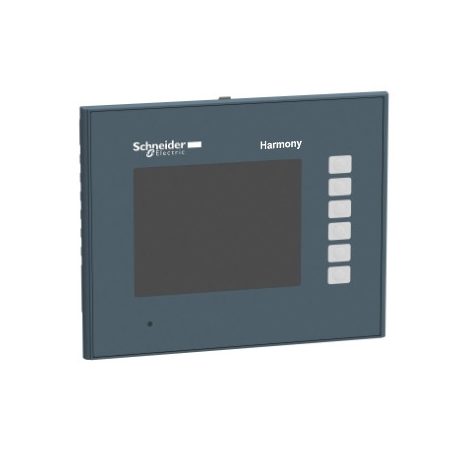 Schneider HMIGTO1300 Harmony GTO általános HMI panel, 3,5", 320x240 QVGA, 6 funkciógombbal, 64MB Flash EPROM