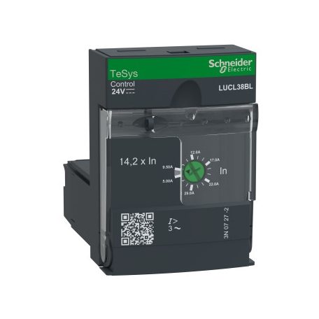 Schneider LUCL38BL TeSys U mágneses védelmi modul CU 38A 24VDC