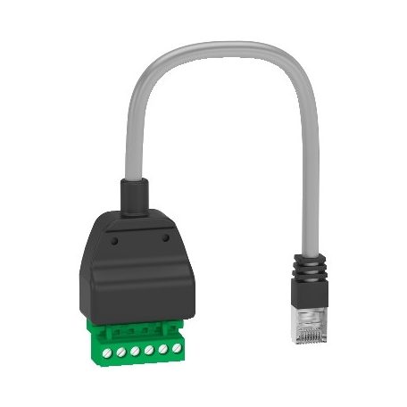 Schneider LV434211 RJ45 to open connector modbus adapter