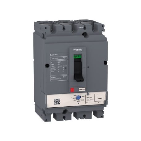 Schneider LV510454 EasyPact CVS100N (50kA) 3P3D MA50