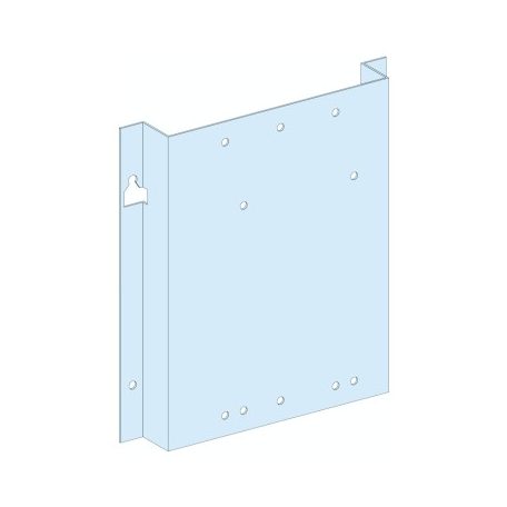 Schneider Electric LVS03080 Szerelőlap NS-INS630, függőleges, rögzített, billenőkaros kapcsoló, csatornába