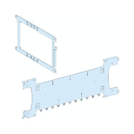 Schneider Electric LVS03423 Szerelőlap 3-4 függőleges NSX250-hez