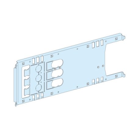 Schneider Electric LVS03453 Szerelőlap NS630, vízszintes, 3P