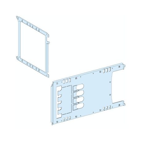 Schneider Electric LVS03462 Szerelőlap NS630, vízszintes, kocsizható, 3/4P