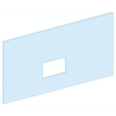   Schneider Electric LVS03687 Homloklap NS1600, vízszintes, rögzített, billenőkaros kapcsoló/rotációs, 4P