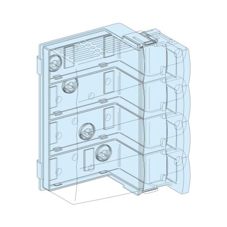 Schneider Electric LVS04060 Teljesítmény-csatlakozó blokk NS250