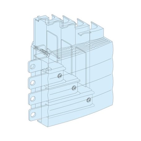 Schneider Electric LVS04066 Betáp. csatlakozó blokk NS-INS250, felső